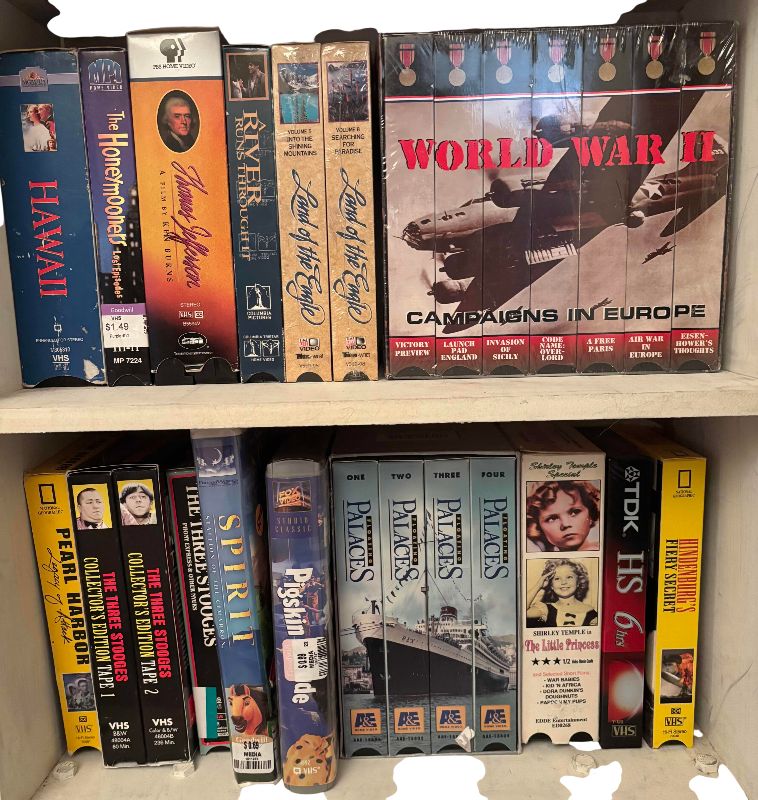 Photo 1 of COLLECTORS SETS OF VHS TAPES