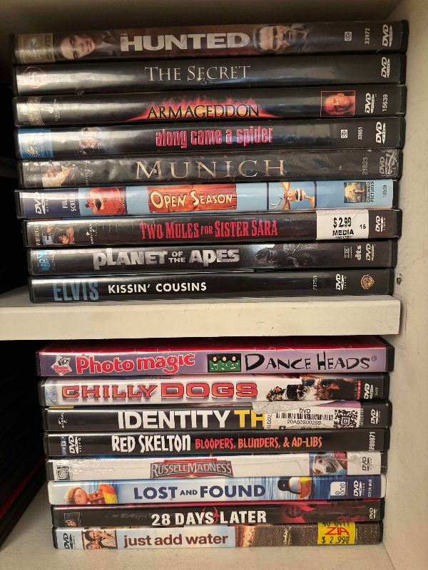 Photo 1 of COLLECTION OF DVDS