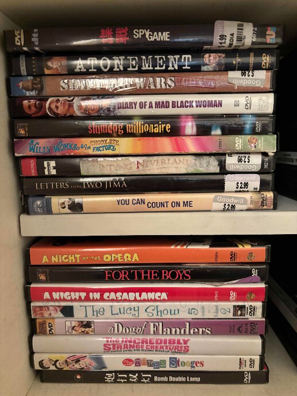 Photo 1 of COLLECTION OF DVDS