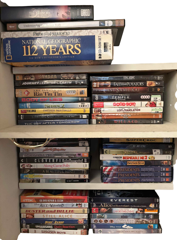 Photo 1 of COLLECTION OF DVDS