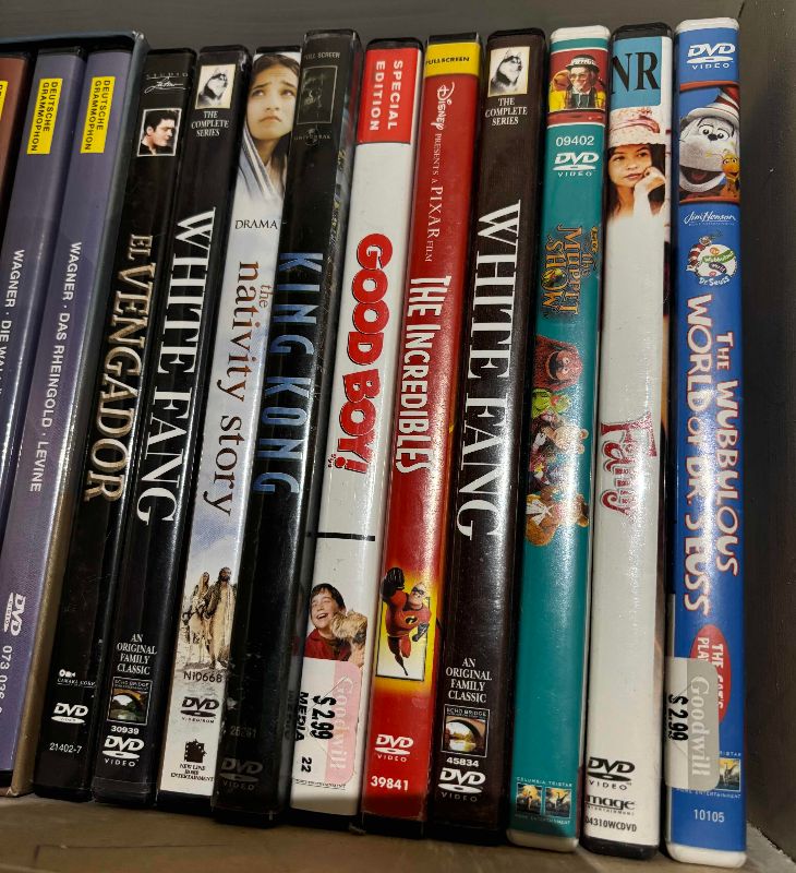 Photo 1 of COLLECTION OF DVDS