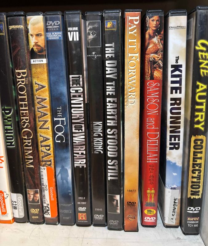 Photo 1 of COLLECTION OF DVDS