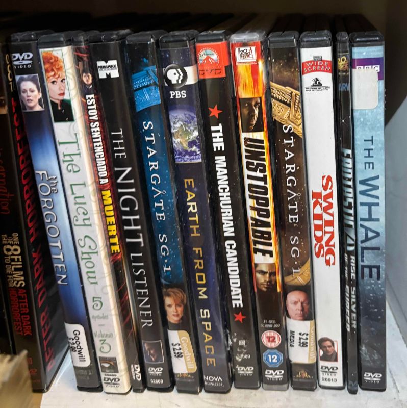 Photo 1 of COLLECTION OF DVDS