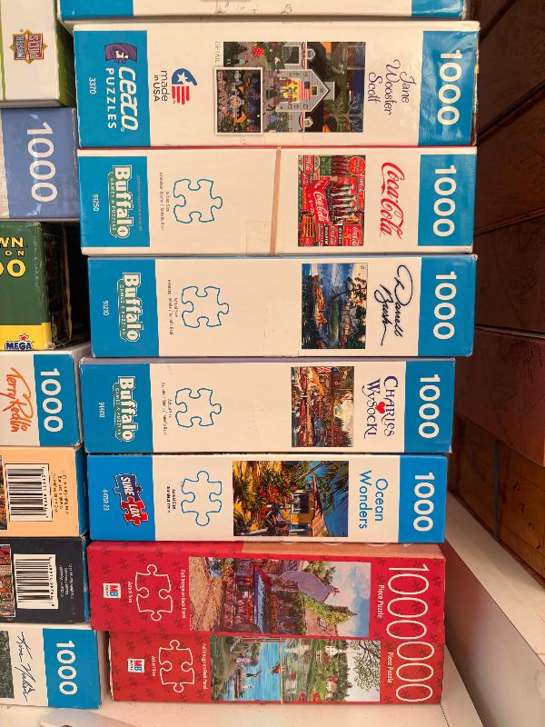 Photo 1 of (13)PCS PUZZLES