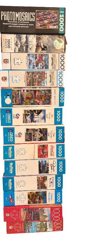 Photo 1 of (13)PCS PUZZLES