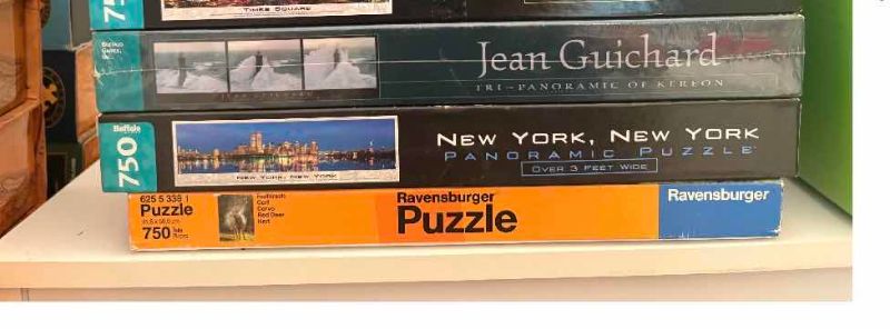 Photo 1 of (6)PCS BUFFALO PUZZLES