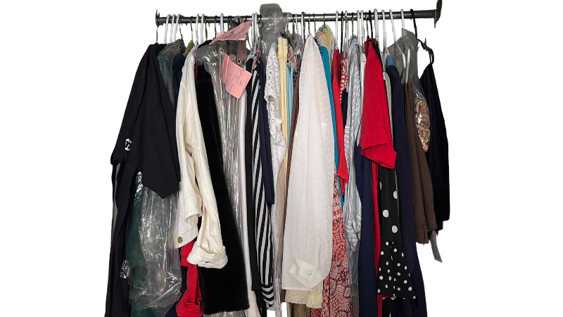 Photo 1 of CONTENTS OF GUEST ROOM CLOSET WOMENS CLOTHING XL-2XL