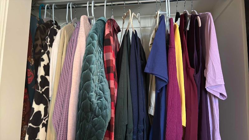 Photo 1 of CONTENTS OF GUEST BEDROOM CLOSET WOMENS CLOTHING SIZE XL-2XL