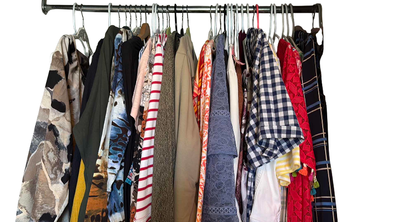 Photo 1 of CONTENTS OF GUEST BEDROOM CLOSET WOMENS CLOTHING SIZE XL-2XL