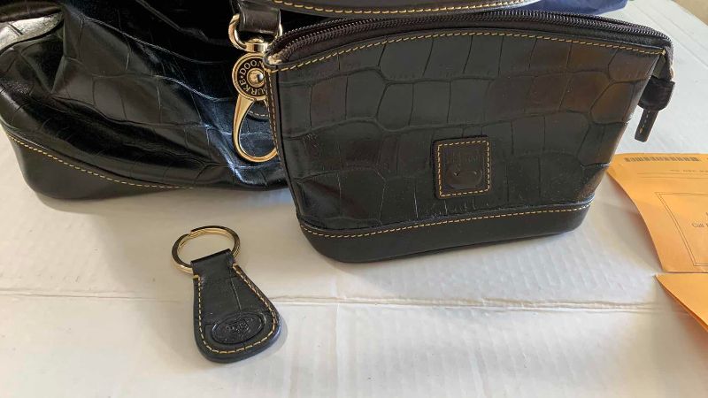 Photo 1 of DOONEY AND BOURKE PURSE,WALLET, AND KEY FOB
