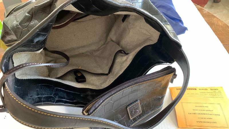 Photo 1 of DOONEY AND BOURKE PURSE,WALLET, AND KEY FOB