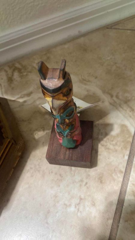 Photo 1 of WOOD SOUVENIRS - WINDMILL H15”& TOTEM POLE