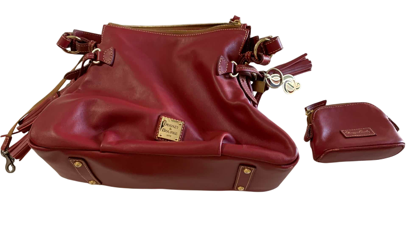 Photo 1 of DOONEY AND BOURKE HANDBAG AND COIN PURSE