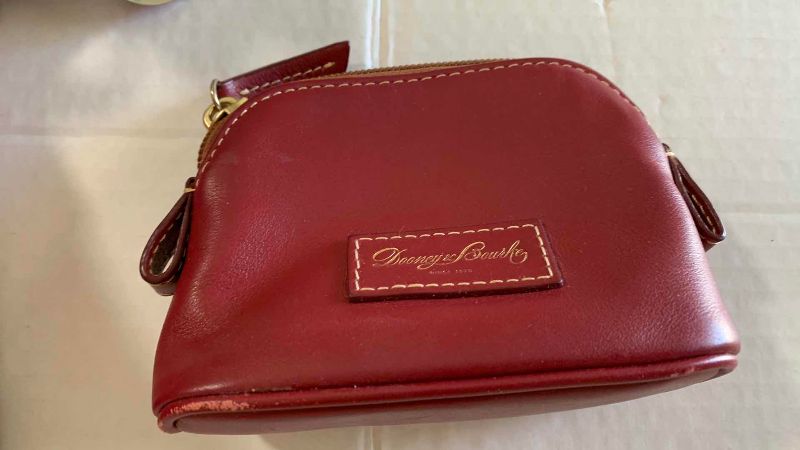 Photo 1 of DOONEY AND BOURKE HANDBAG AND COIN PURSE