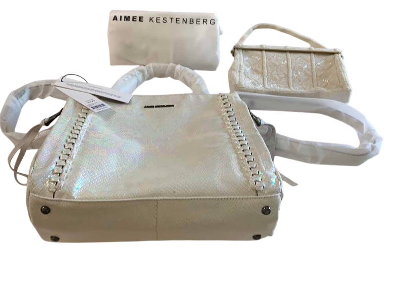 Photo 1 of AIMEE KESTENBERG HANDBAG AND BEADED EVENING BAG