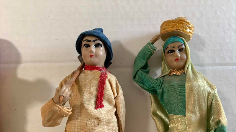 Photo 1 of FOUR VINTAGE FIGURES MADE IN ISRAEL