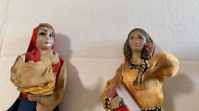 Photo 1 of FOUR VINTAGE FIGURES MADE IN ISRAEL