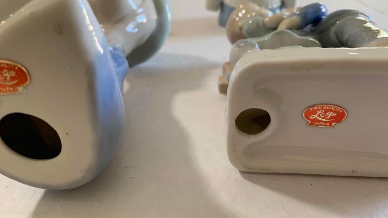 Photo 1 of FIVE PORCELAIN FIGURES