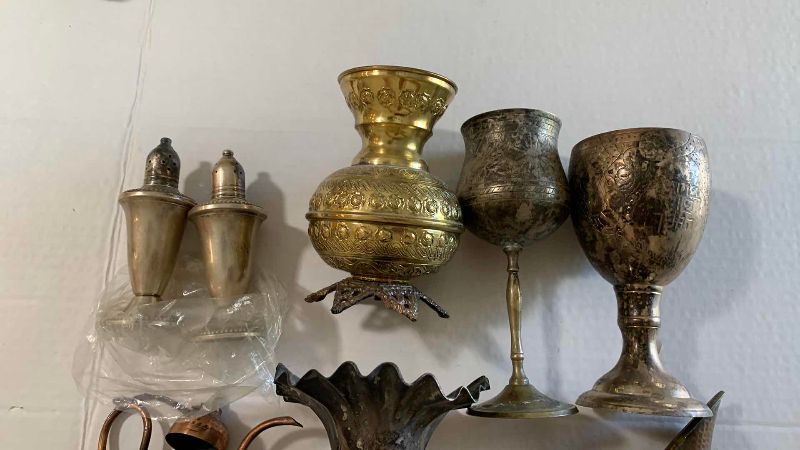 Photo 1 of BRASS AND COPPER HOME DECOR