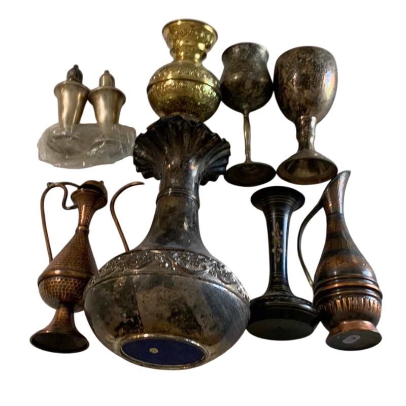 Photo 1 of BRASS AND COPPER HOME DECOR