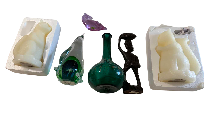 Photo 1 of ANIMAL AND GLASSWARE HOME DECOR
