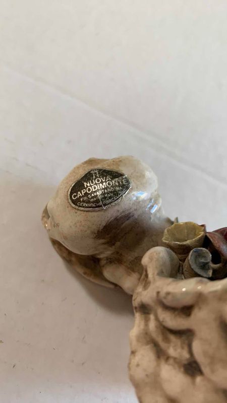 Photo 1 of VINTAGE CAPIDIMONTE PORCELAIN SHOE