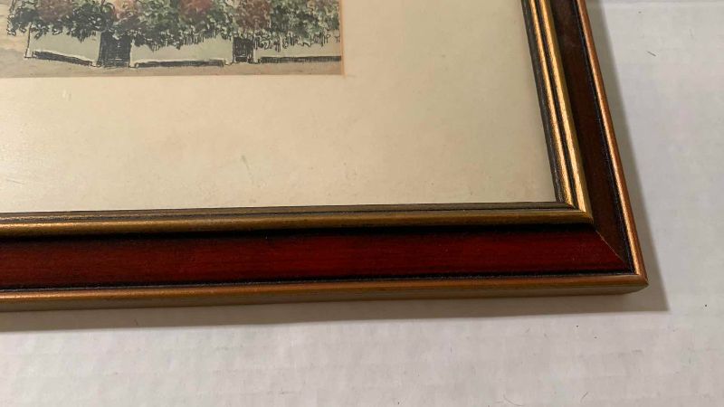 Photo 1 of VINTAGE CHRIS LEBEAU PRINT 16” X 13”
