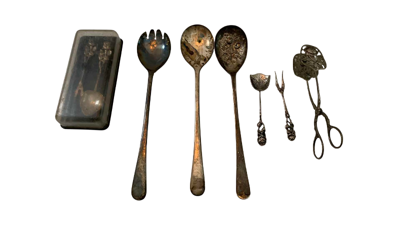 Photo 1 of SILVER PLATED SERVICE WARE