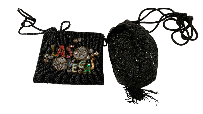 Photo 1 of TWO BEADED EVENING BAGS