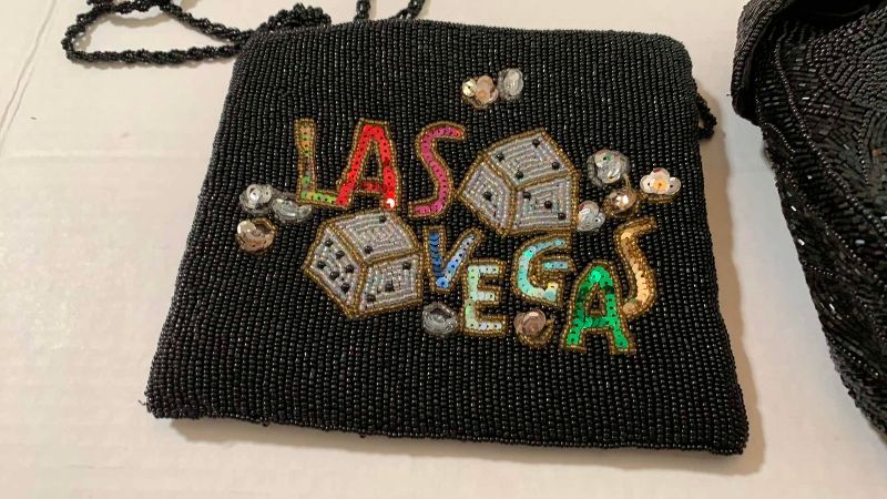 Photo 1 of TWO BEADED EVENING BAGS