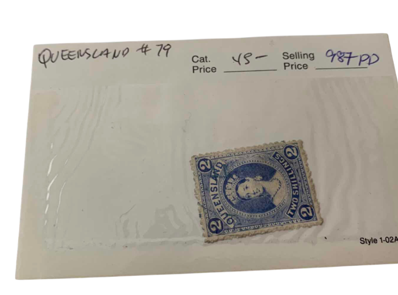 Photo 1 of AUSTRALIA QUEENSLAND 1903 STAMP