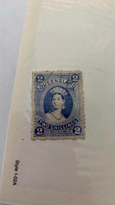 Photo 1 of AUSTRALIA QUEENSLAND 1903 STAMP