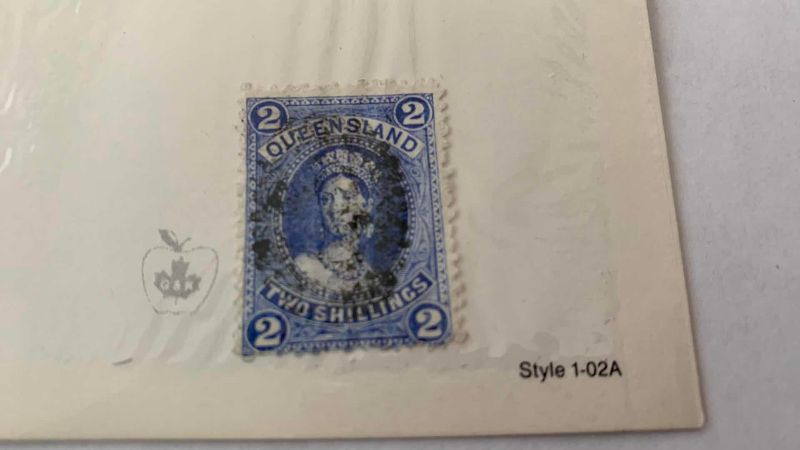 Photo 1 of AUSTRALIA QUEENSLAND 1903 STAMP