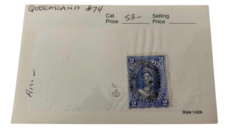 Photo 1 of AUSTRALIA QUEENSLAND 1903 STAMP