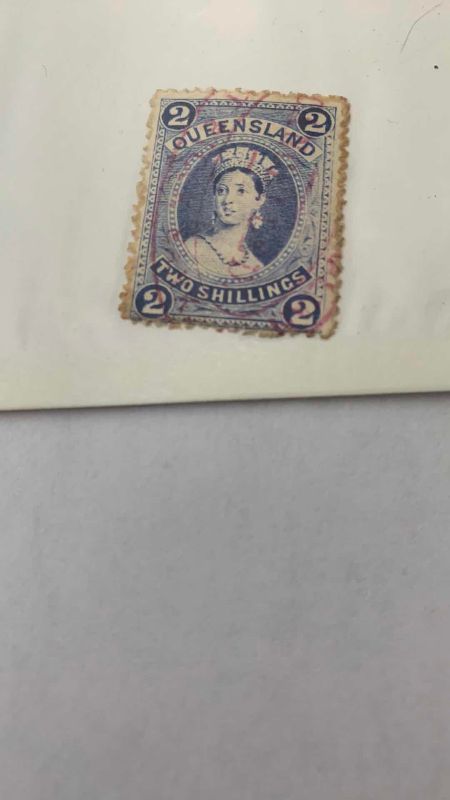 Photo 1 of AUSTRALIA QUEENSLAND 1903 STAMP