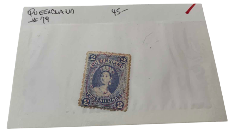 Photo 1 of AUSTRALIA QUEENSLAND 1903 STAMP