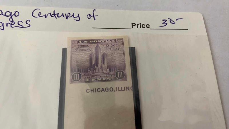 Photo 1 of UNITED STATES 1933 CENTURY OF PROGRESS STAMP