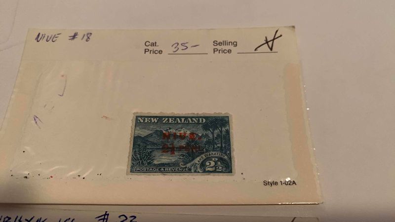Photo 1 of NEW ZEALAND 1927 AND PENRHYN 1927 CAPTAIN COOK STAMPS