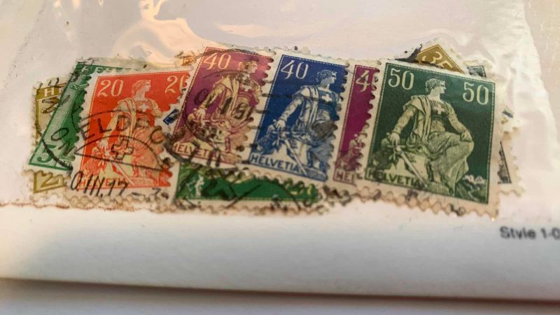 Photo 1 of SWITZERLAND 1907 STAMPS SET