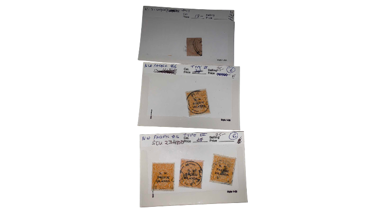 Photo 1 of NORTH WEST PACIFIC ISLANDS 1915 AUSTRALIAN OCCUPATION STAMPS