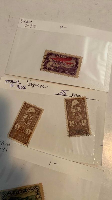 Photo 1 of SYRIAN POSTAGE STAMPS 1930 1945
