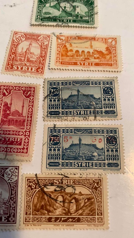 Photo 1 of SYRIAN 1925 POSTAGE STAMPS