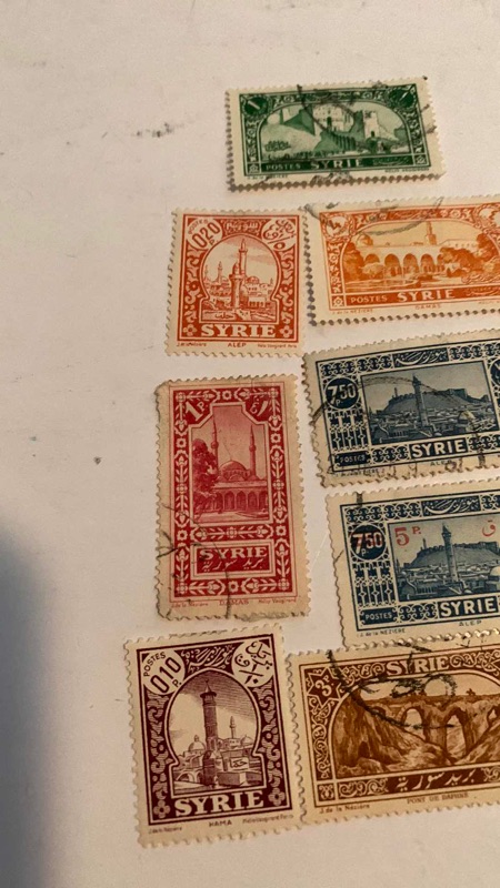 Photo 1 of SYRIAN 1925 POSTAGE STAMPS