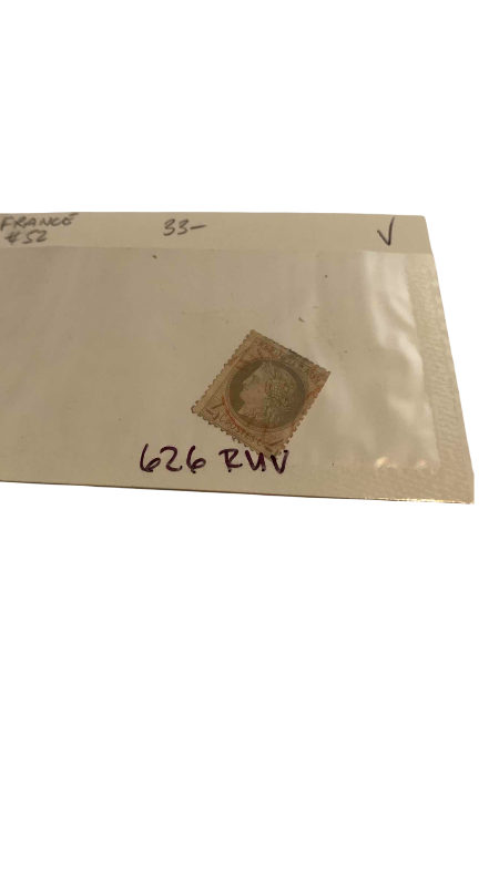 View 1 of FRANCE 1870 4 CENTIME CERES STAMP