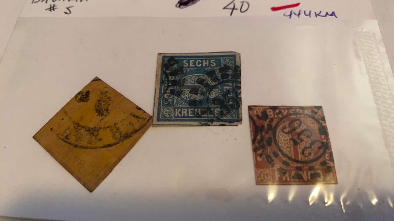 Photo 1 of BARVARIA 1850 STAMPS