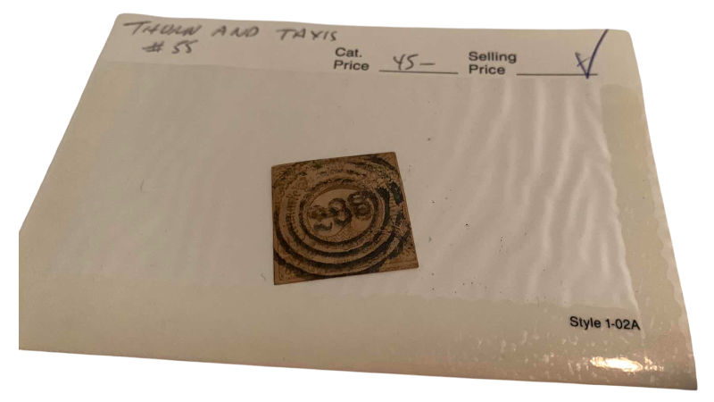 Photo 1 of THURN AND TAXIS POSTAGE STAMP
