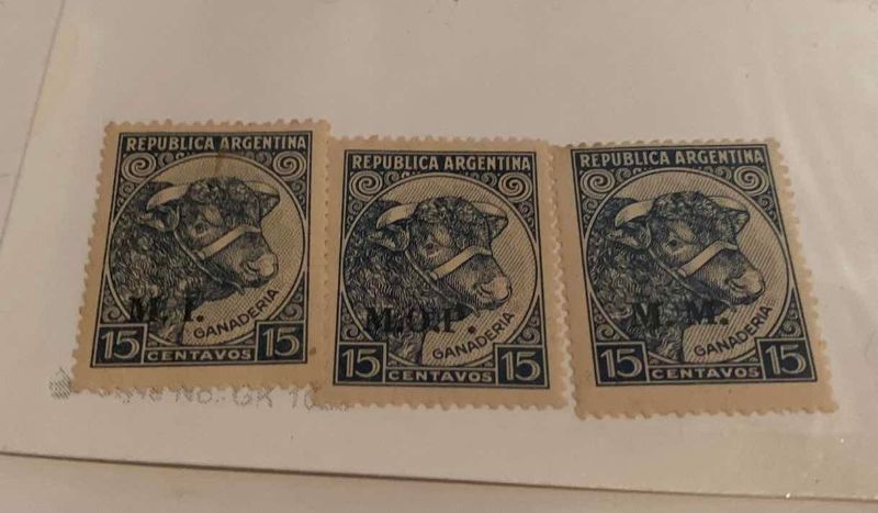 Photo 1 of ARGENTINA 1944, 1938 AND 1935 STAMPS