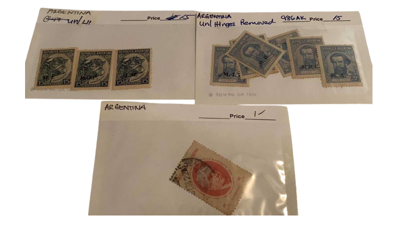 Photo 1 of ARGENTINA 1944, 1938 AND 1935 STAMPS