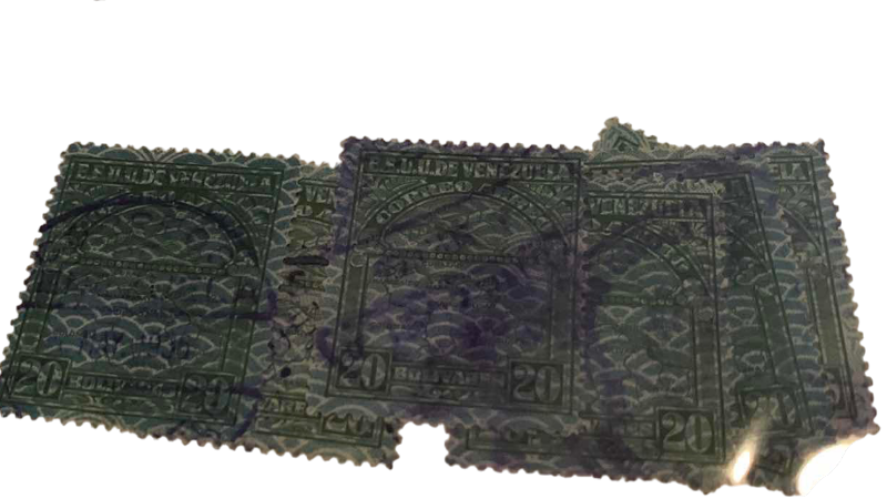 Photo 1 of VENEZUELAN 1937 AIRMAIL STAMPS