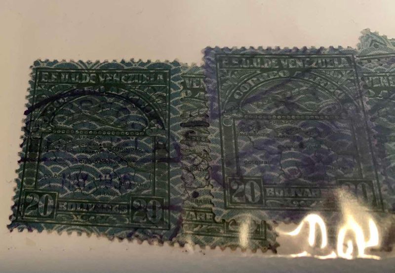 Photo 1 of VENEZUELAN 1937 AIRMAIL STAMPS